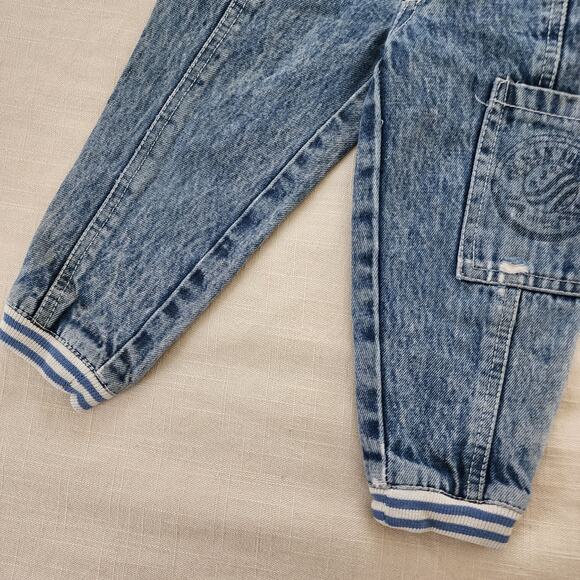 Vintage Gitano Acid Wash Jogger Jeans 2t - Picture 3 of 10